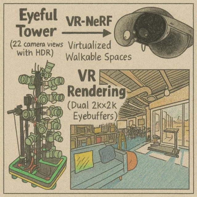 VR-NeRF project preview